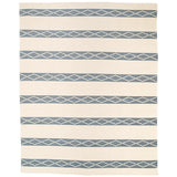 Schumacher Sequoia Stripe Blue 6' x 9' Rug