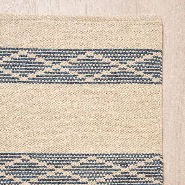 Schumacher Sequoia Stripe Blue 8' x 10' Rug