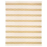 Schumacher Ochre 6' x 9' Sequoia Stripe Rug
