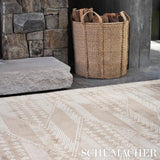 Schumacher Natural 9' x 12' Fitzgerald Rug