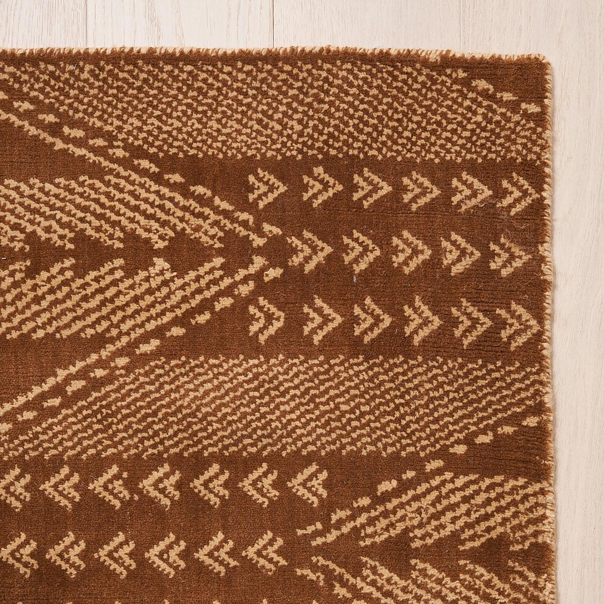 Schumacher Brown 8' x 10' Fitzgerald Rug