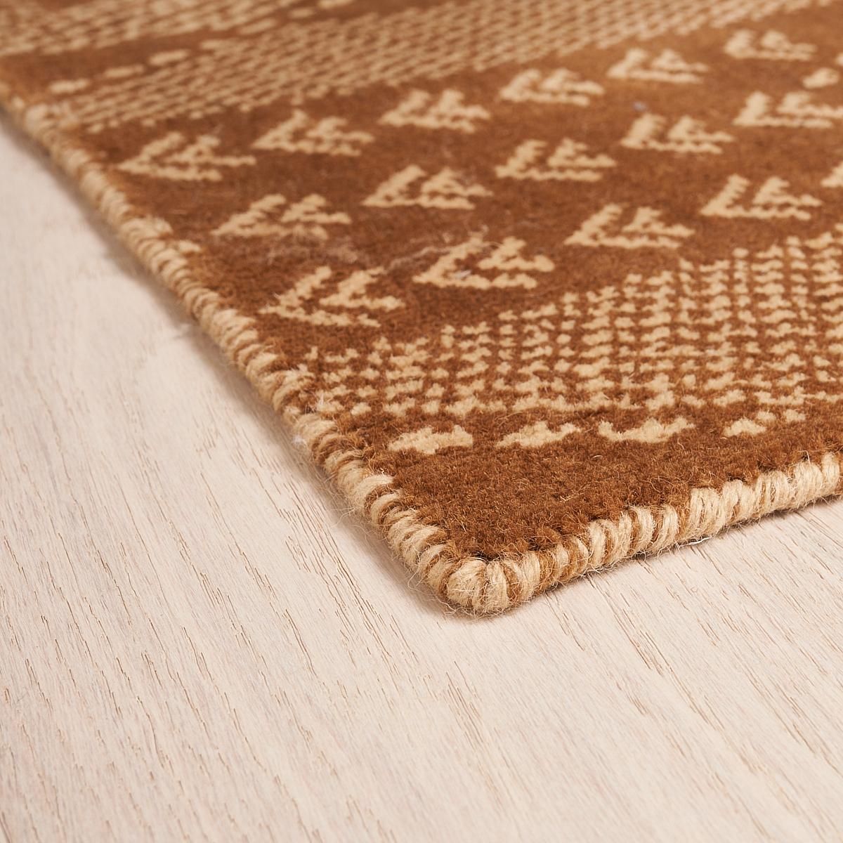 Schumacher Brown 9' x 12' Fitzgerald Rug