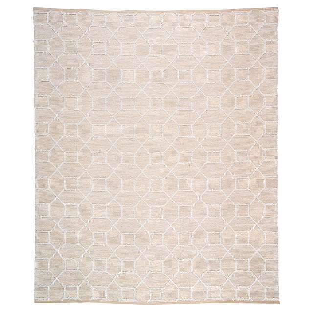 Schumacher Natural 8' x 10' Vento Indoor/Outdoor Rug