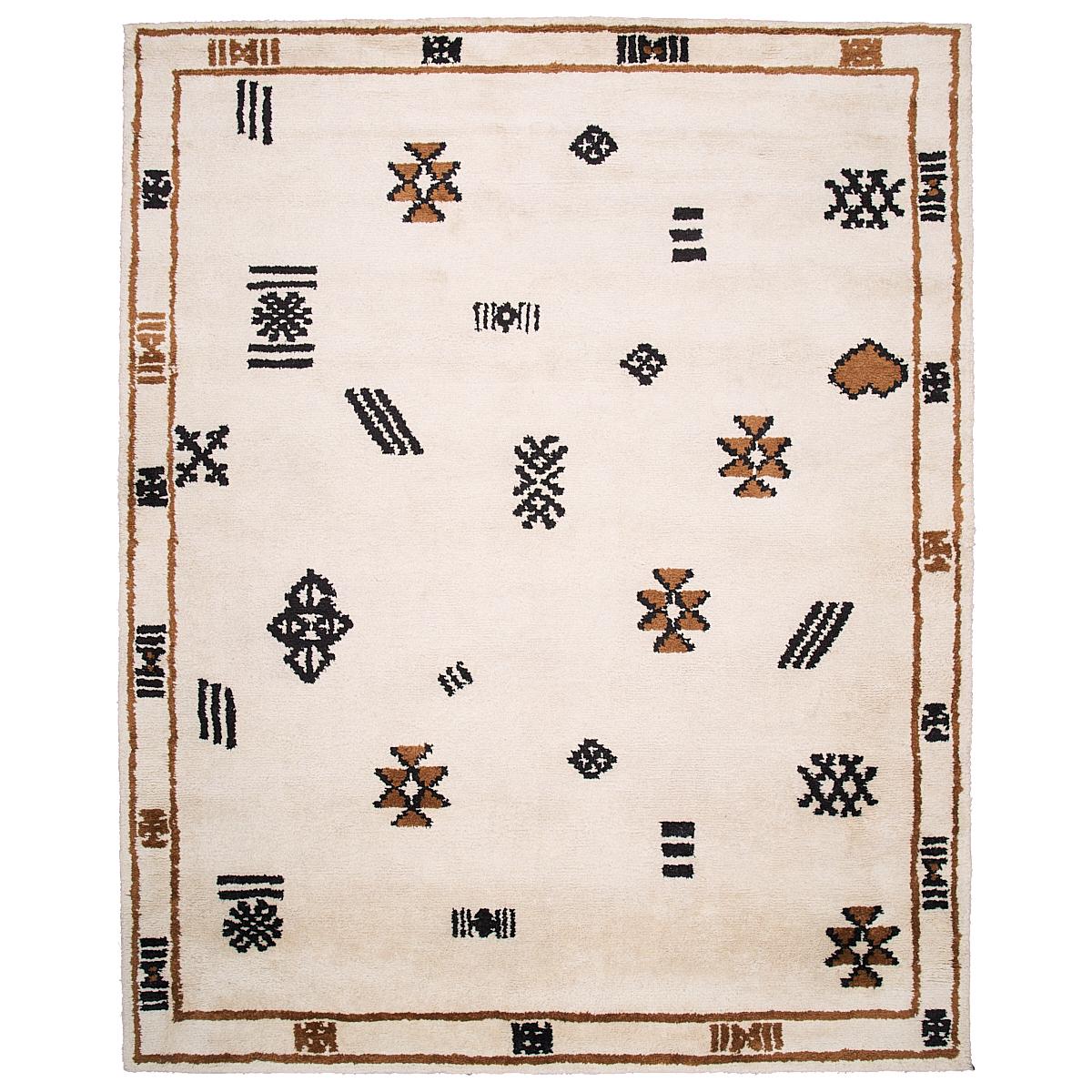 Schumacher Carbon 8' x 10' Samsun Moroccan Wool Rug