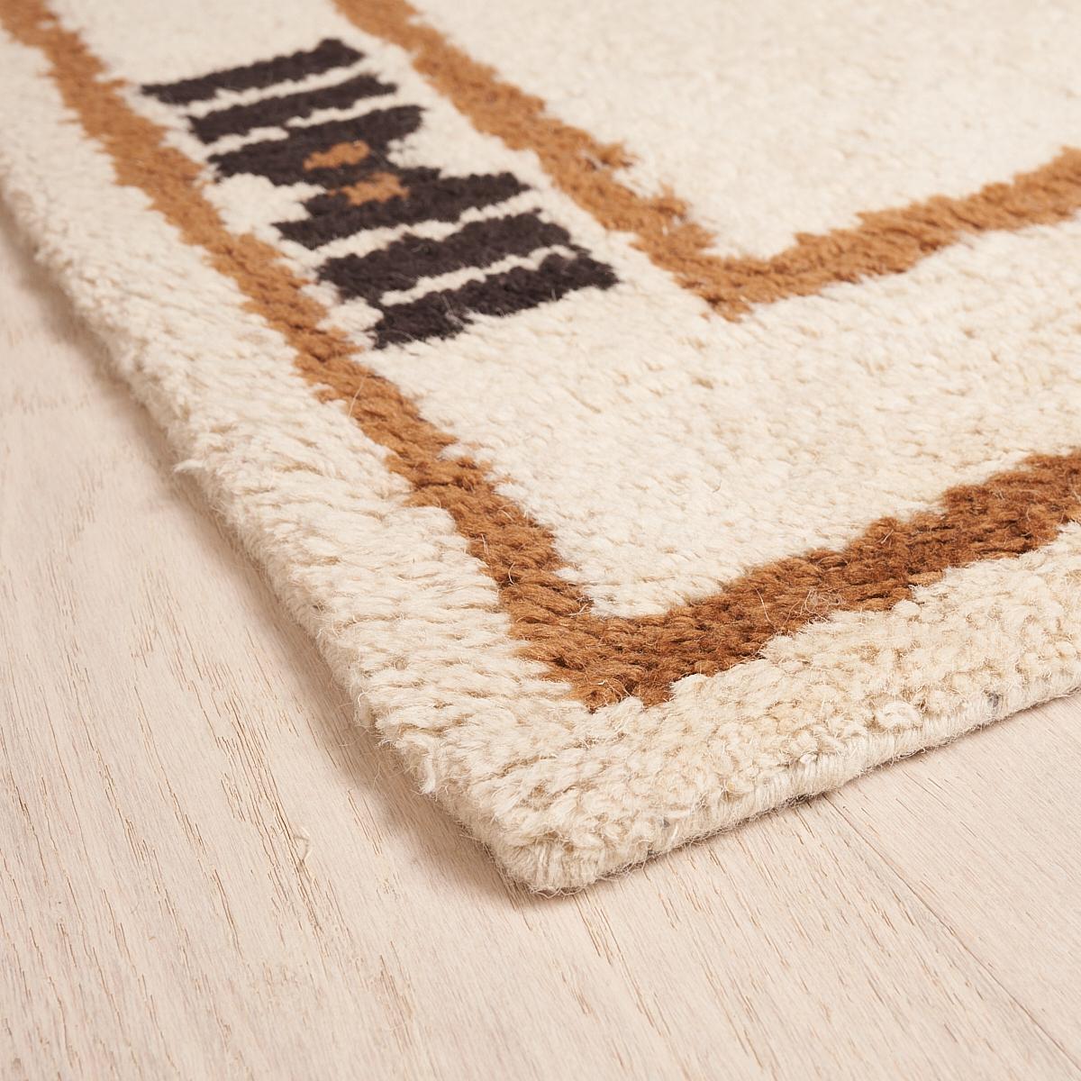 Schumacher Samsun Moroccan Wool Carbon 9' x 12' Rug