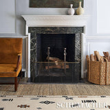 Schumacher Samsun Moroccan Wool Carbon 9' x 12' Rug