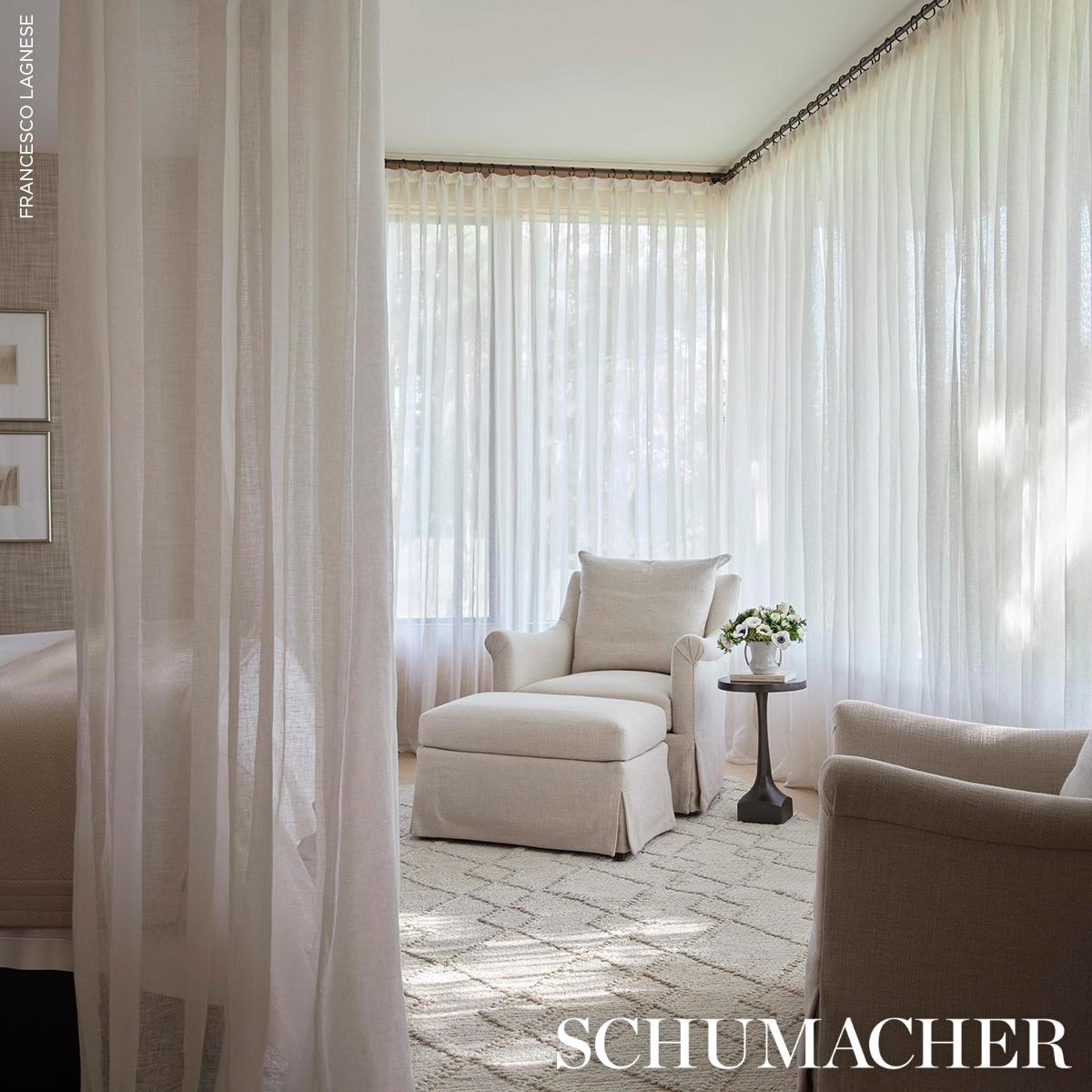 Schumacher Sand 9' x 12' Branson Jute Rug