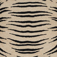 Schumacher Black & Natural 6.92' x 9.08' Tigre Rug