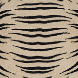 Schumacher Black & Natural 6.92' x 9.08' Tigre Rug
