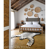 Schumacher Tigre Black & Natural 6.92' x 9.08' Rug