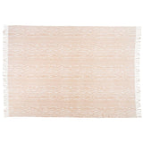 Schumacher Cream 55" x 78" Moire Throw