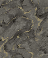 A-Street Prints Silenus Marbled Charcoal Wallpaper