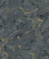 A-Street Prints Silenus Marbled Denim Wallpaper