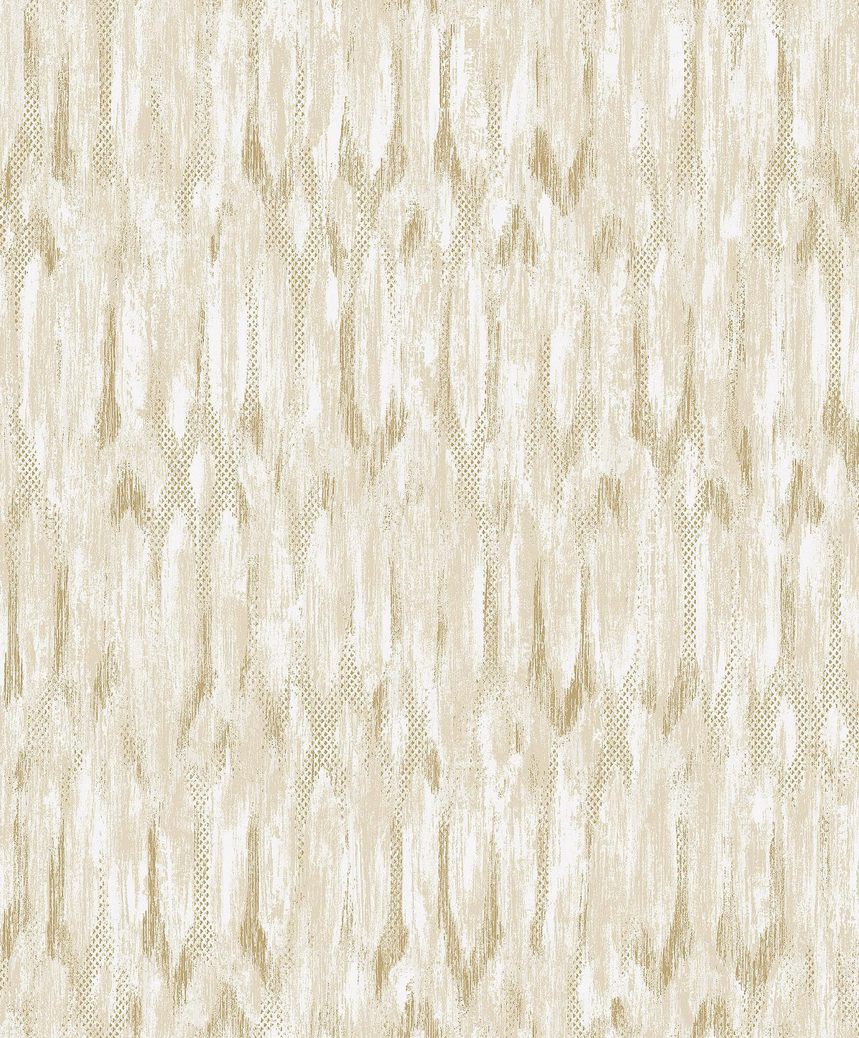 A-Street Prints Kintana Gold Abstract Trellis Wallpaper