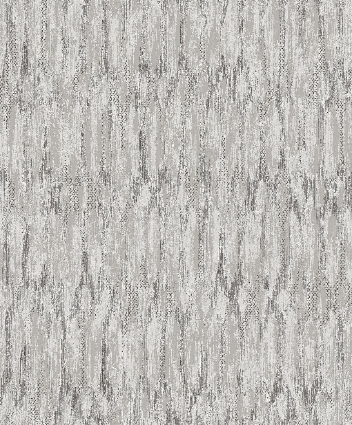 A-Street Prints Kintana Silver Abstract Trellis Wallpaper