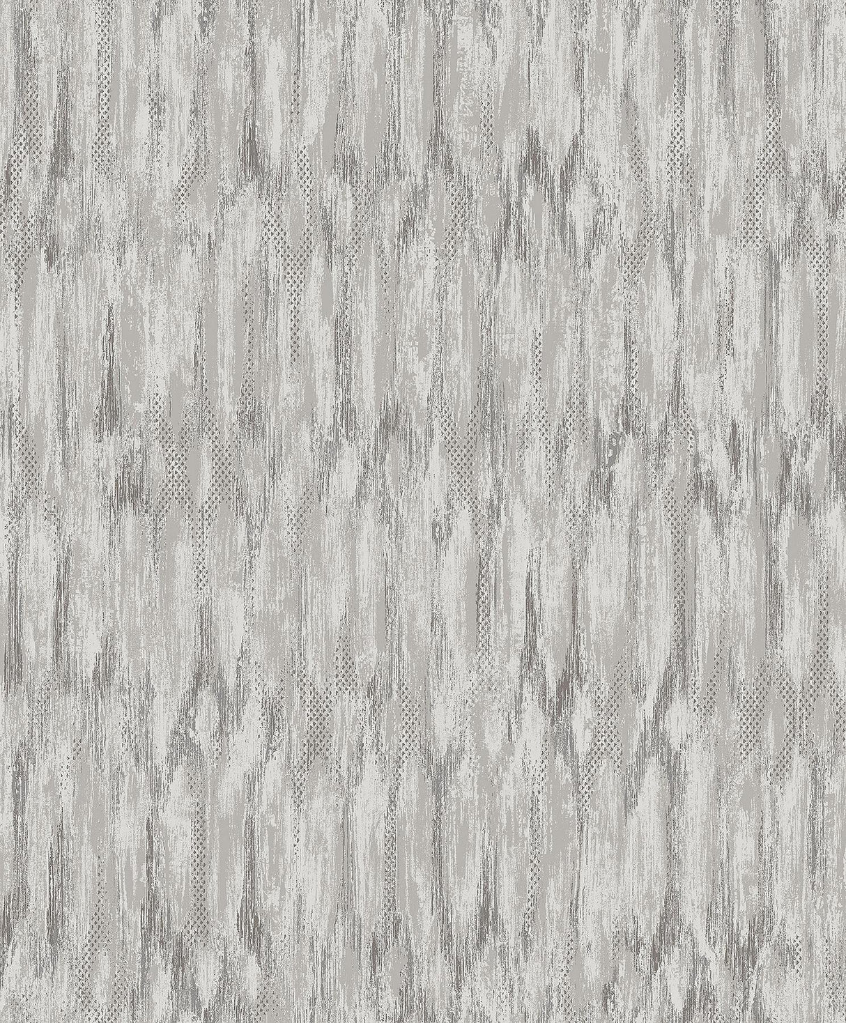 A-Street Prints Kintana Abstract Trellis Silver Wallpaper