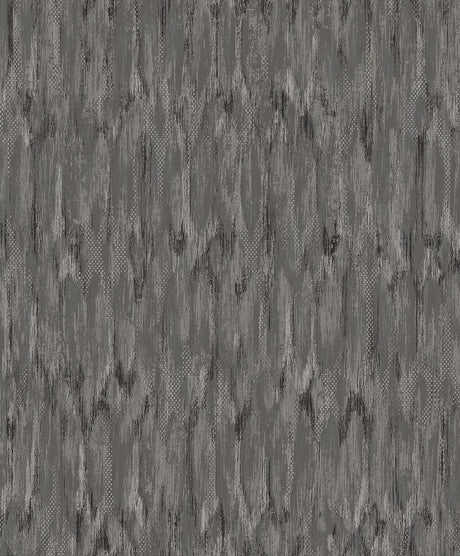 A-Street Prints Kintana Pewter Abstract Trellis Wallpaper