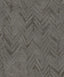 A-Street Prints Amesemi Dark Grey Distressed Herringbone Wallpaper