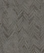 A-Street Prints Amesemi Dark Grey Distressed Herringbone Wallpaper