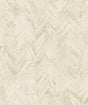 A-Street Prints Amesemi Cream Distressed Herringbone Wallpaper