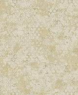 A-Street Prints Zilarra Abstract Snakeskin Taupe Wallpaper