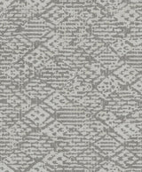 A-Street Prints Helene Glitter Geometric Pewter Wallpaper