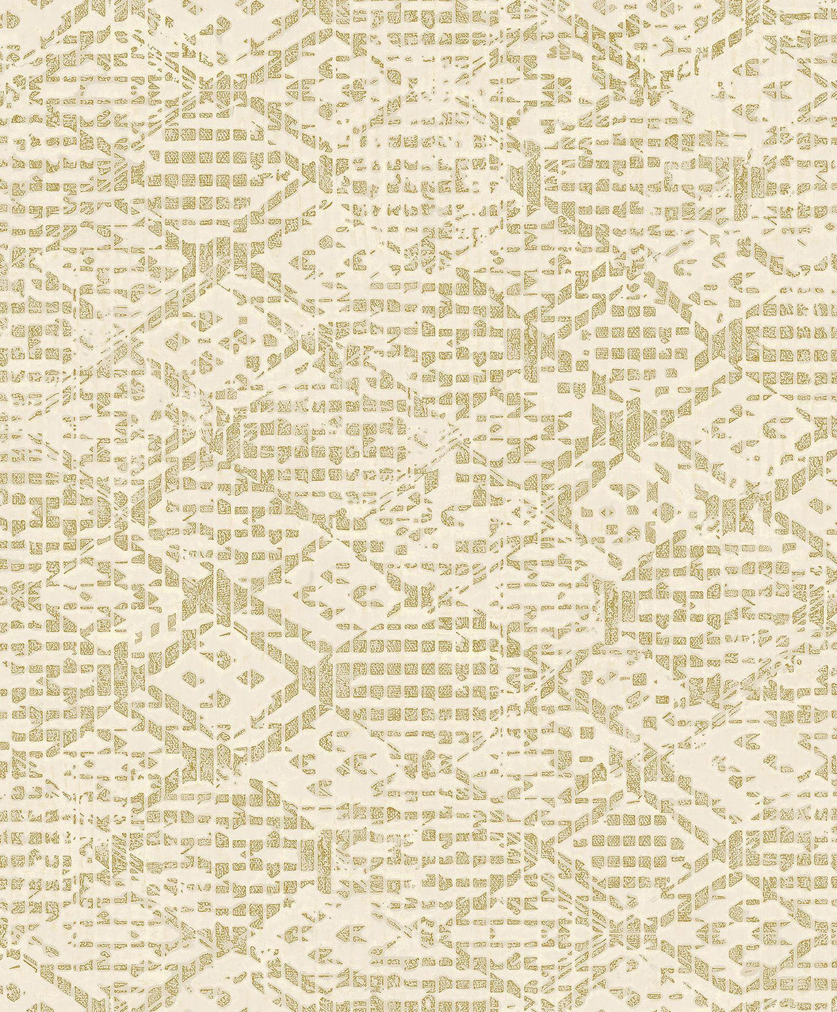 A-Street Prints Helene Gold Glitter Geometric Wallpaper