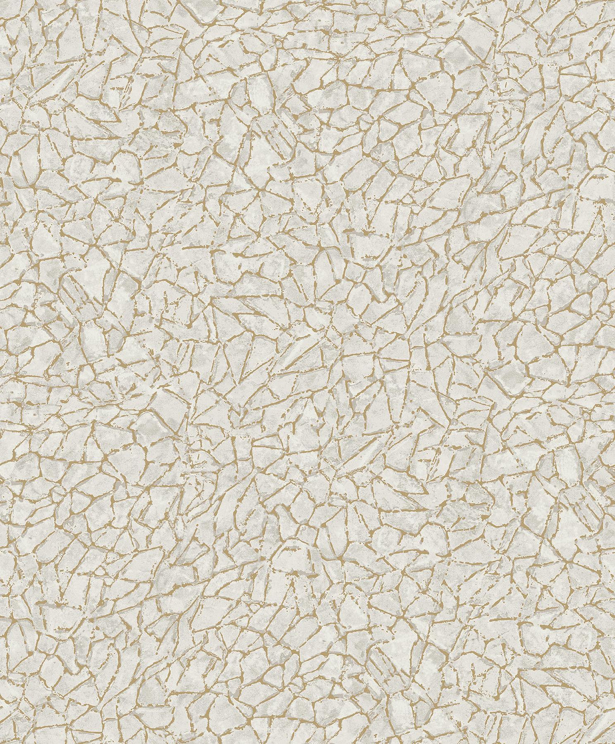 A-Street Prints Soma Silver Metallic Crackling Wallpaper