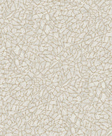 A-Street Prints Soma Silver Metallic Crackling Wallpaper