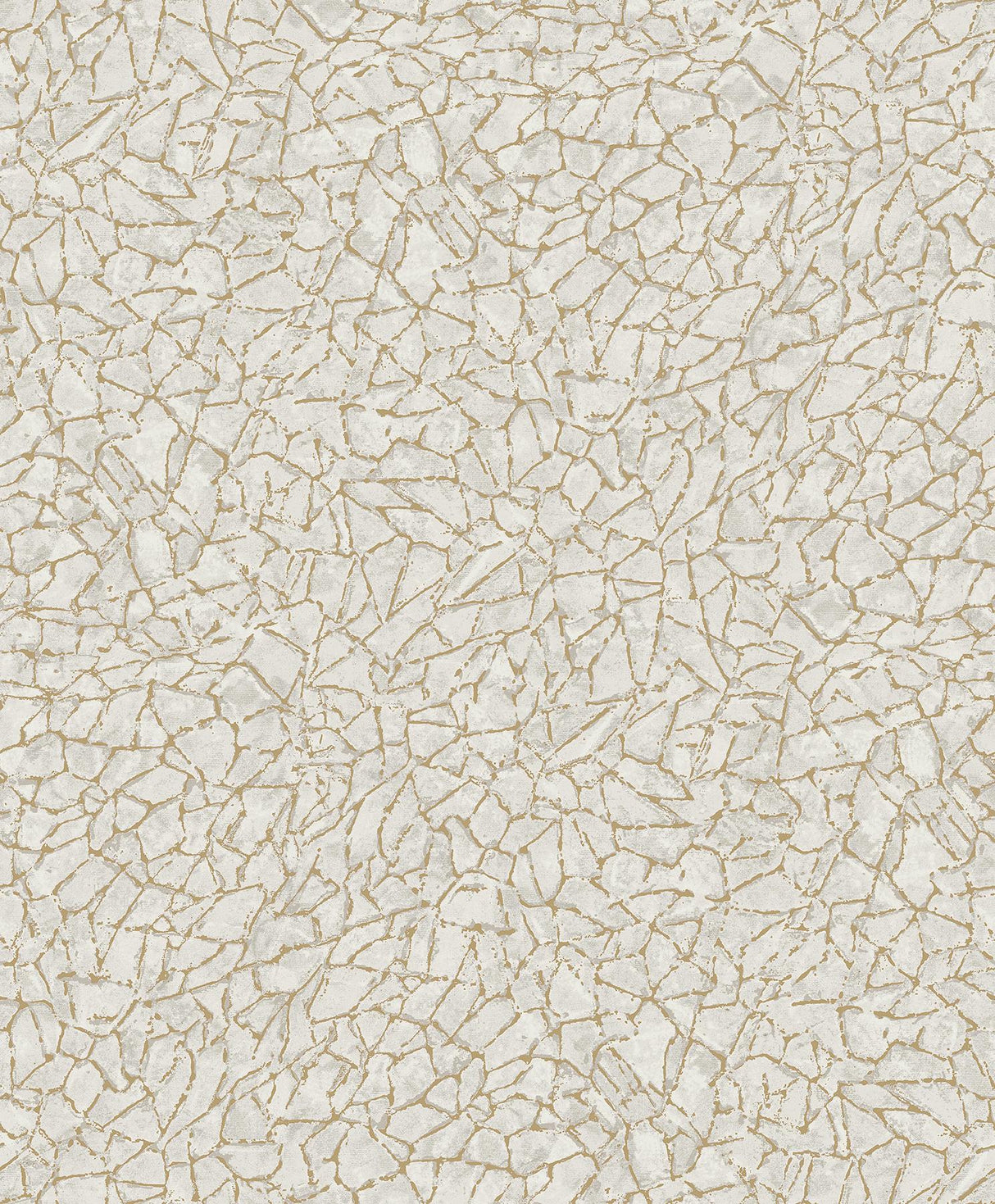 A-Street Prints Soma Metallic Crackling Silver Wallpaper