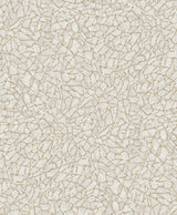 A-Street Prints Soma Metallic Crackling Silver Wallpaper