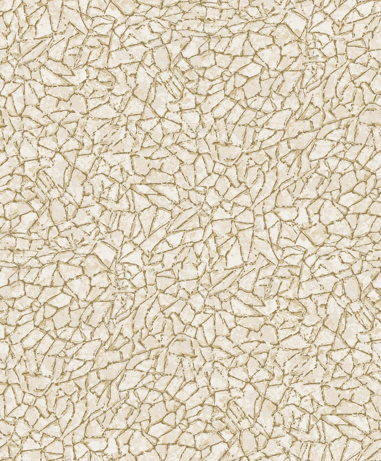 A-Street Prints Soma Gold Metallic Crackling Wallpaper