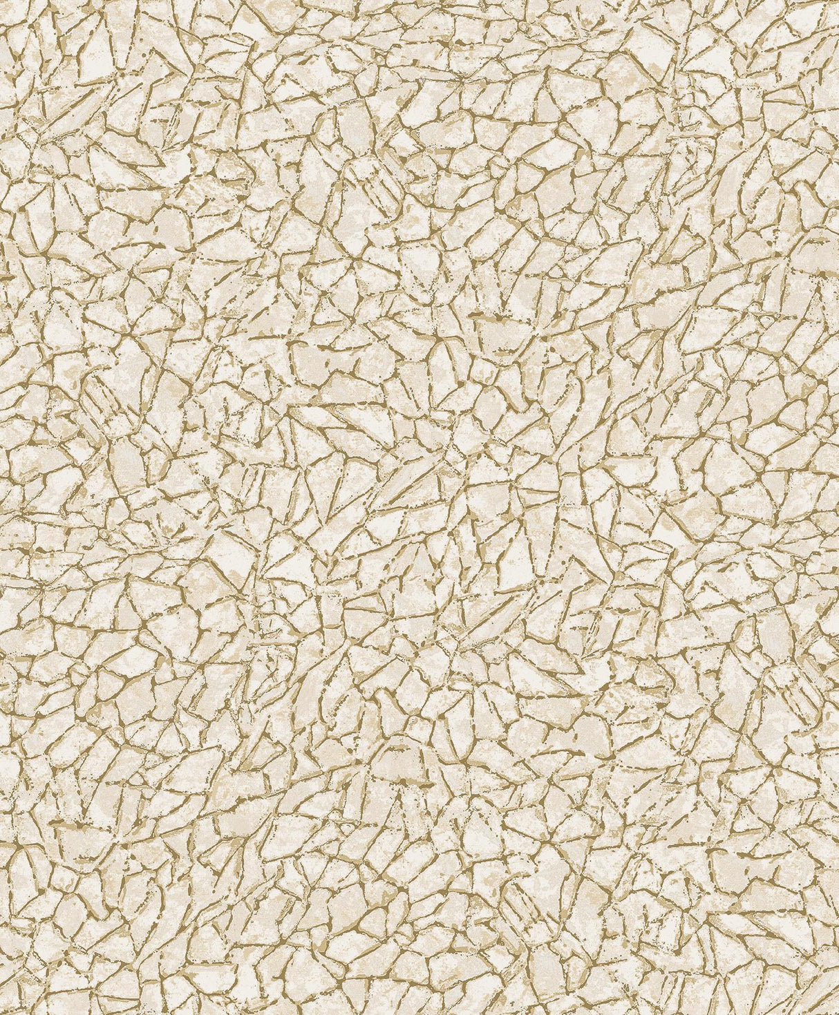 A-Street Prints Soma Metallic Crackling Gold Wallpaper