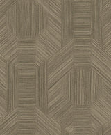 A-Street Prints Ladon Metallic Texture Brown Wallpaper