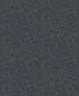A-Street Prints Bulan Dark Blue Abstract Lines Wallpaper