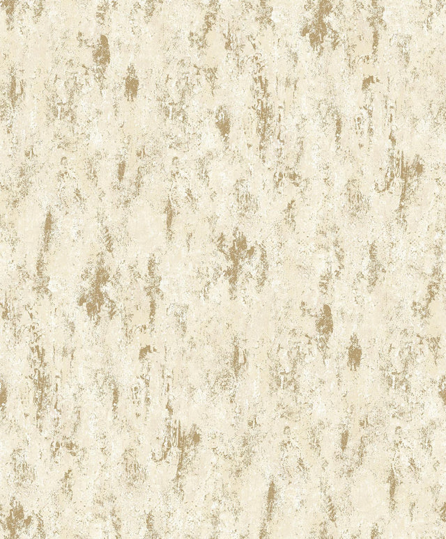 A-Street Prints Diorite Champagne Splatter Wallpaper