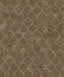 A-Street Prints Rauta Brass Hexagon Tile Wallpaper