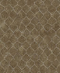 A-Street Prints Rauta Brass Hexagon Tile Wallpaper