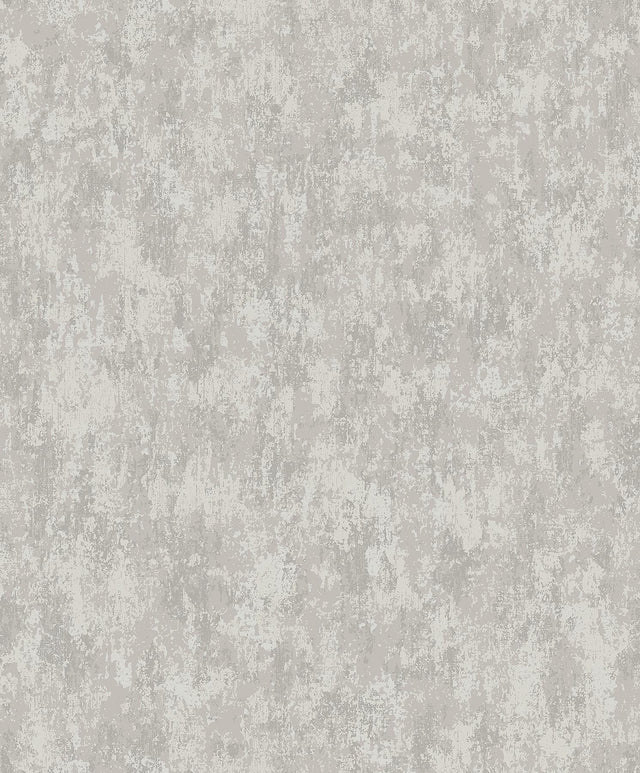 A-Street Prints Haliya Silver Metallic Plaster Wallpaper