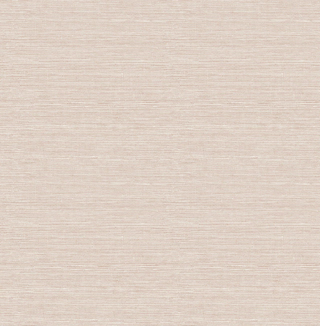 A-Street Prints Agave Light Pink Faux Grasscloth Wallpaper