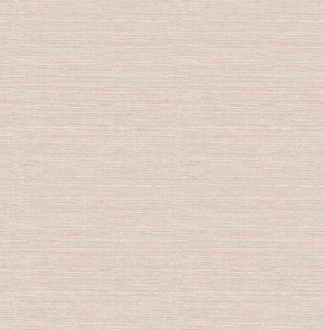 A-Street Prints Agave Faux Grasscloth Light Pink Wallpaper