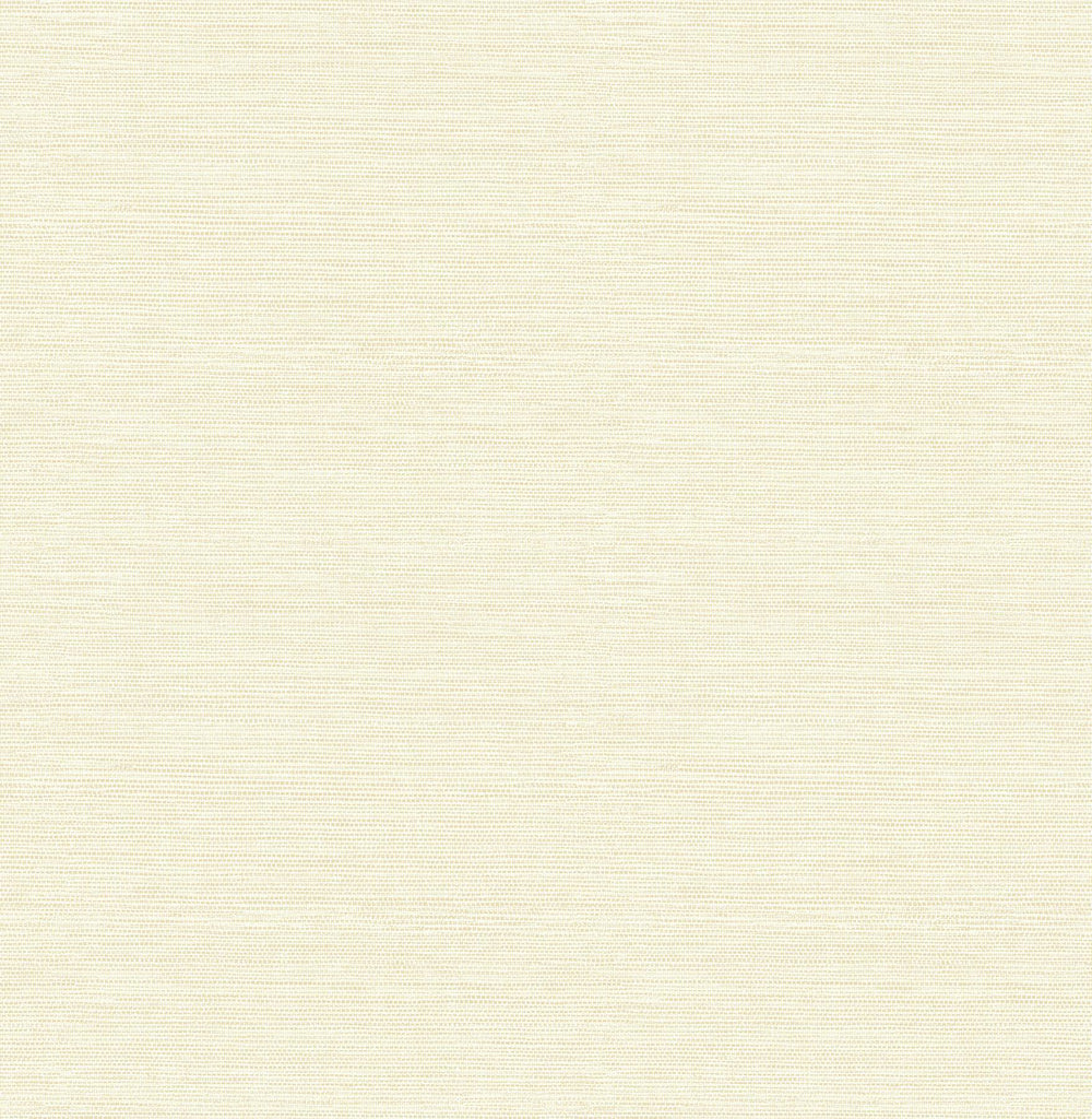 A-Street Prints Agave Light Yellow Faux Grasscloth Wallpaper