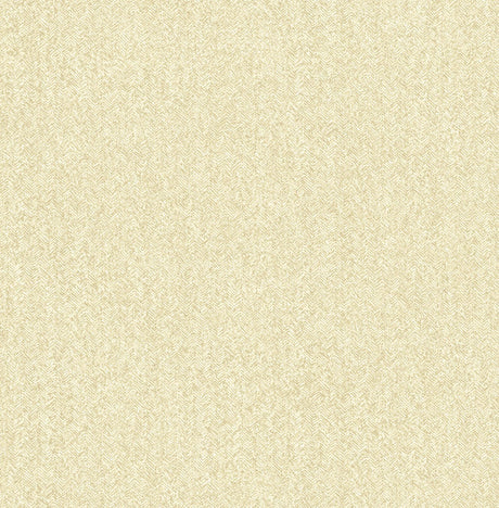 A-Street Prints Ashbee Yellow Tweed Wallpaper