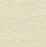 A-Street Prints Benson Yellow Faux Fabric Wallpaper