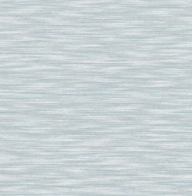 A-Street Prints Benson Light Blue Faux Fabric Wallpaper