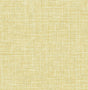 A-Street Prints Emerson Yellow Linen Wallpaper