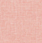 A-Street Prints Emerson Coral Linen Wallpaper