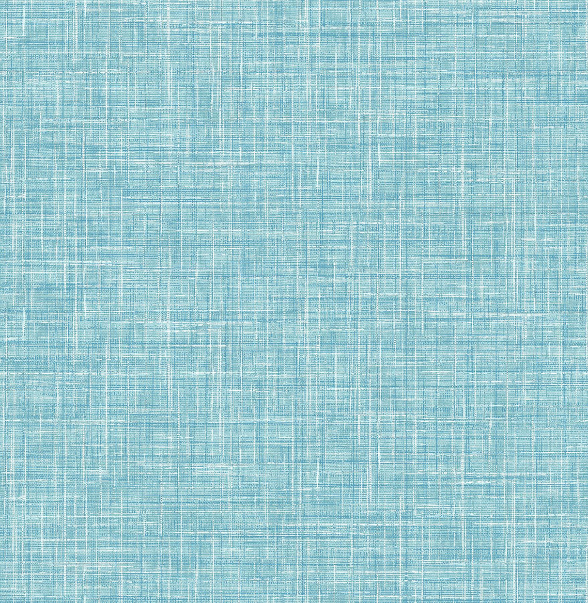 A-Street Prints Emerson Aqua Linen Wallpaper