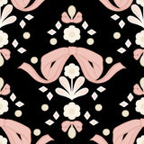 Brewster Home Fashions Bow Damask Peel & Stick Black Wallpaper