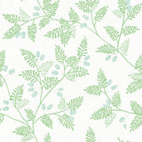 A-Street Prints Ardell Light Green Botanical Wallpaper